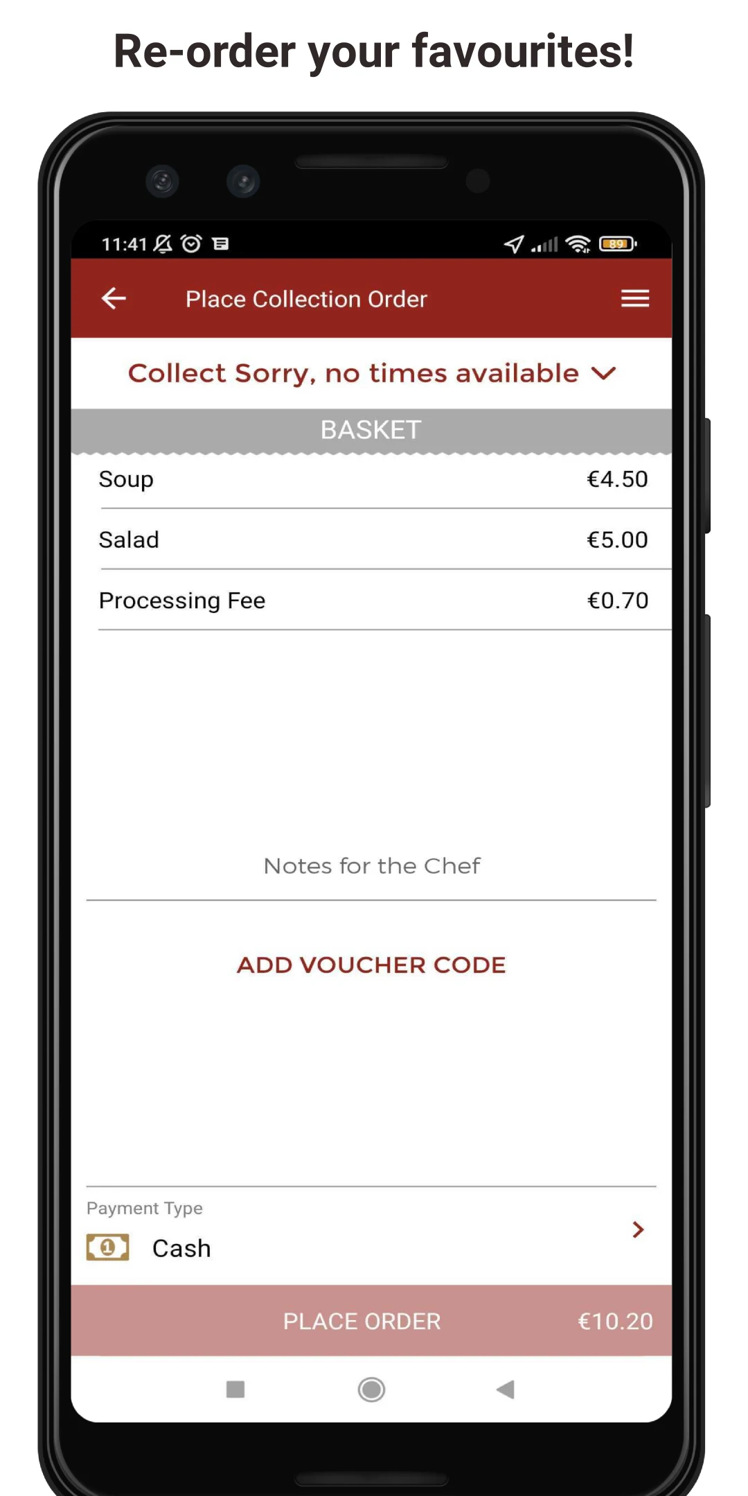 Lisa Takeaway screenshot