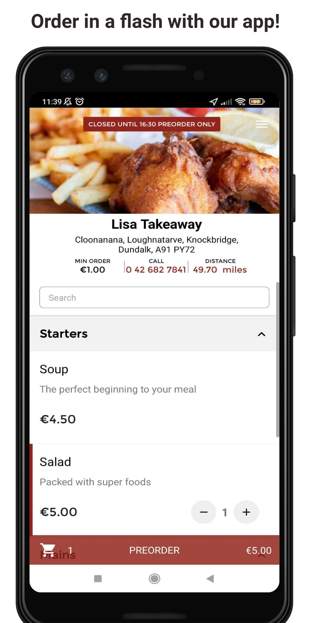 Lisa Takeaway screenshot